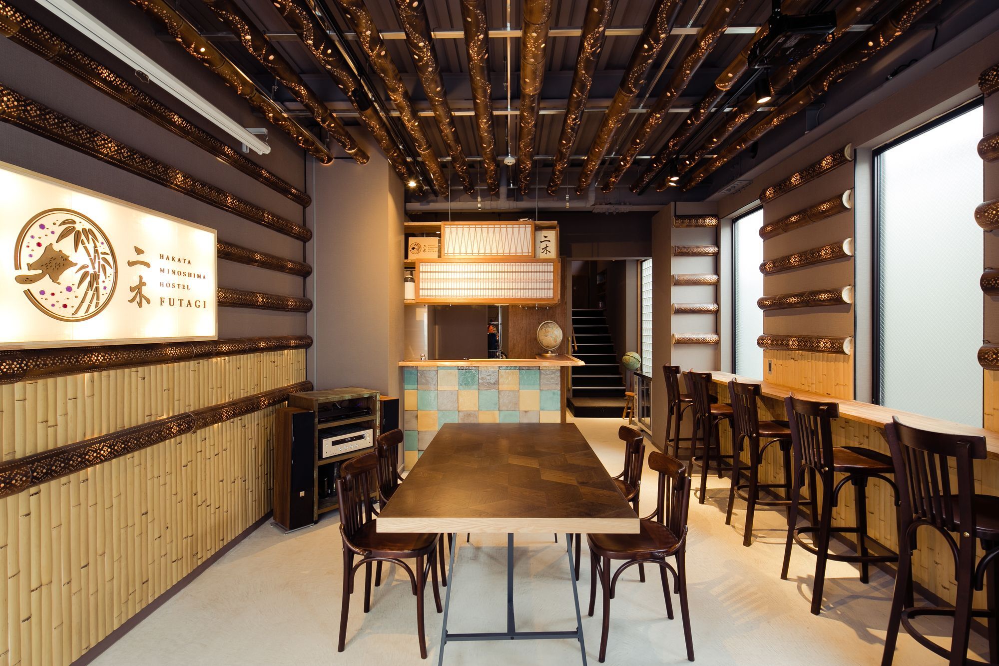 ホステル二木 Hostel Futagi ゲストハウス Fukuoka  Exteriör bild